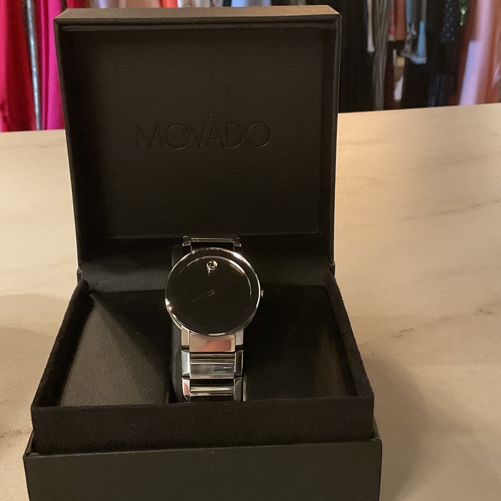 Movado Silver Tone Men's Watch